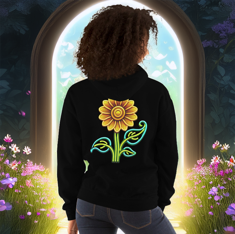 Eclipsed Sunflower Hoodie